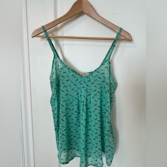 Propaganda by Plenty XS Spaghetti Strap Bird Cami Top - Picture 3 of 10